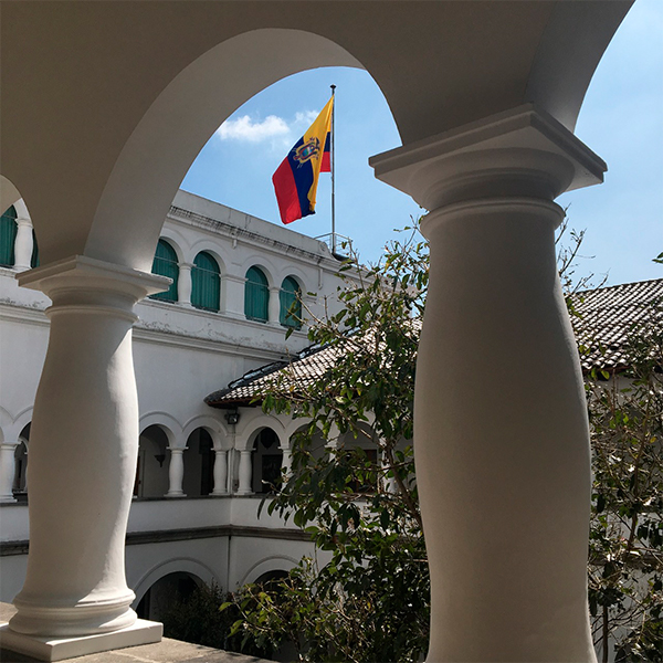  Asesora de la Presidencia de Ecuador en Inteligencia Estratégica. 